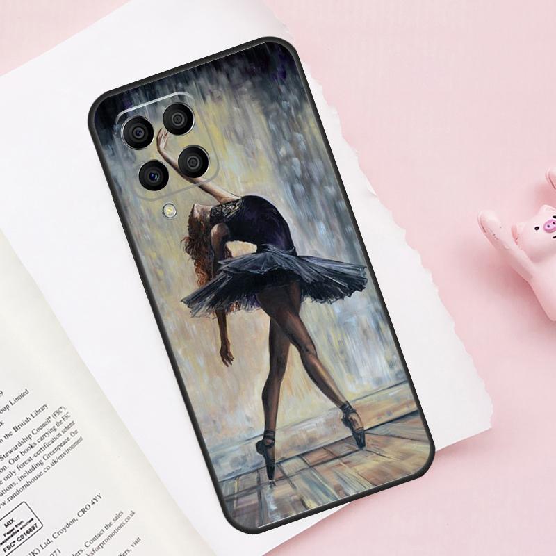 Ballet Ballerina Dancer Case For Samsung Galaxy M52 M32 M12 M13 M53 M51 M31 M11 M14 M34 M54 M16 M36 M56 M15 M35 M55