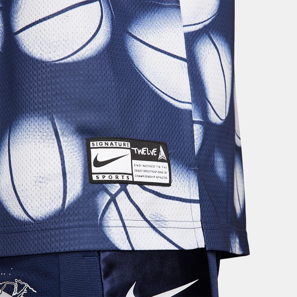 Nike Dri-Fit DNA Basketball Jersey V-Neck Sleeveless Men Tops Blue FN2977-085
