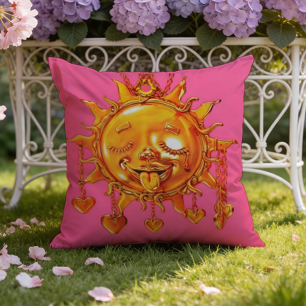 A-Anna P-Pepe Cushion Cover Home & Car Dual-Scene Pillow Cover: Reversible for Premium Comfort