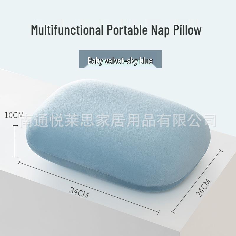 Portable Memory Foam Nap Pillow for Adults and Kids