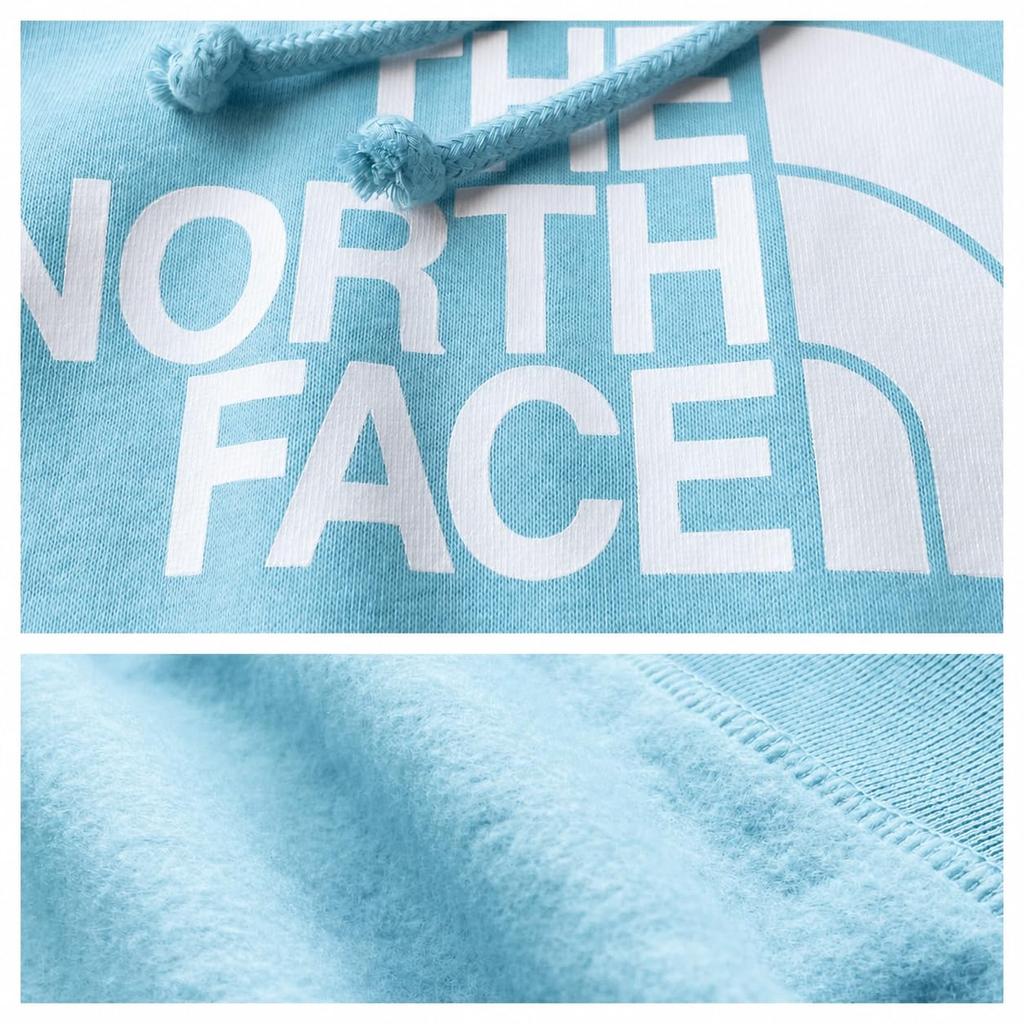 North Brand Evolution Half Dome Blue Size L [The Face] Women's Hoodie, Logo, Fleece-lined, Hoodie, Eclipse, [Used]