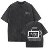 Summer Hot Sale Rapper Bad Bunny Washed Vintage T-shirt Debi Tirar Mas Fotos DTMF World Tour 2026 T Shirts Men Women Vintage Oversized Tshirt