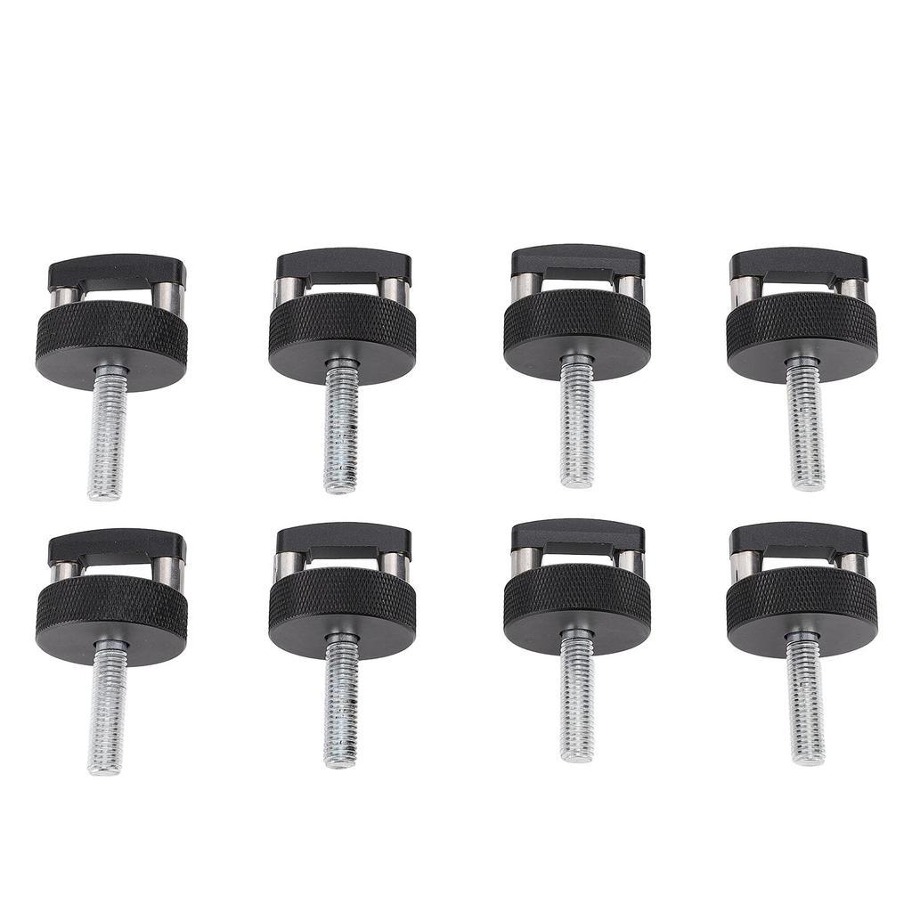 Quick Relse Thumb Screw Aluminium Alloy Red Hard Top Quick Removal Fastener Thumb Screws with Integrated D