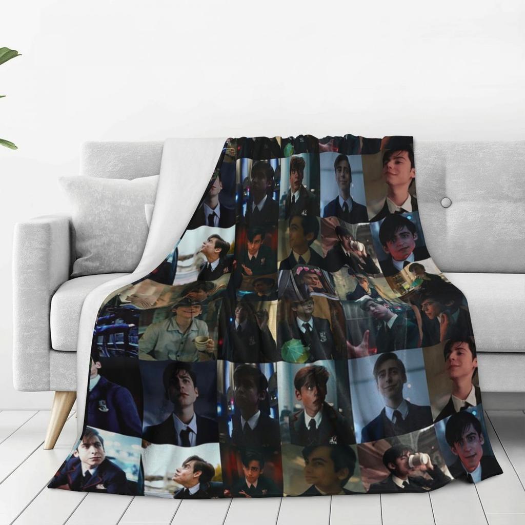 Five Hargreeves Mod Mood Blankets Fleece Super Soft Sofa Throw Blankets For Couch Bedding Travel Throws Bedspread Quilt