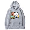 Cartoon Panda Bear Bubu Dudu Hoodie Women Men Couple Printed Hooded Sweatshirt Fall Winter Long Sleeves Hooded
