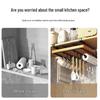 Chuidayihuang Stainless Steel Under-Cabinet Kitchen Organizer