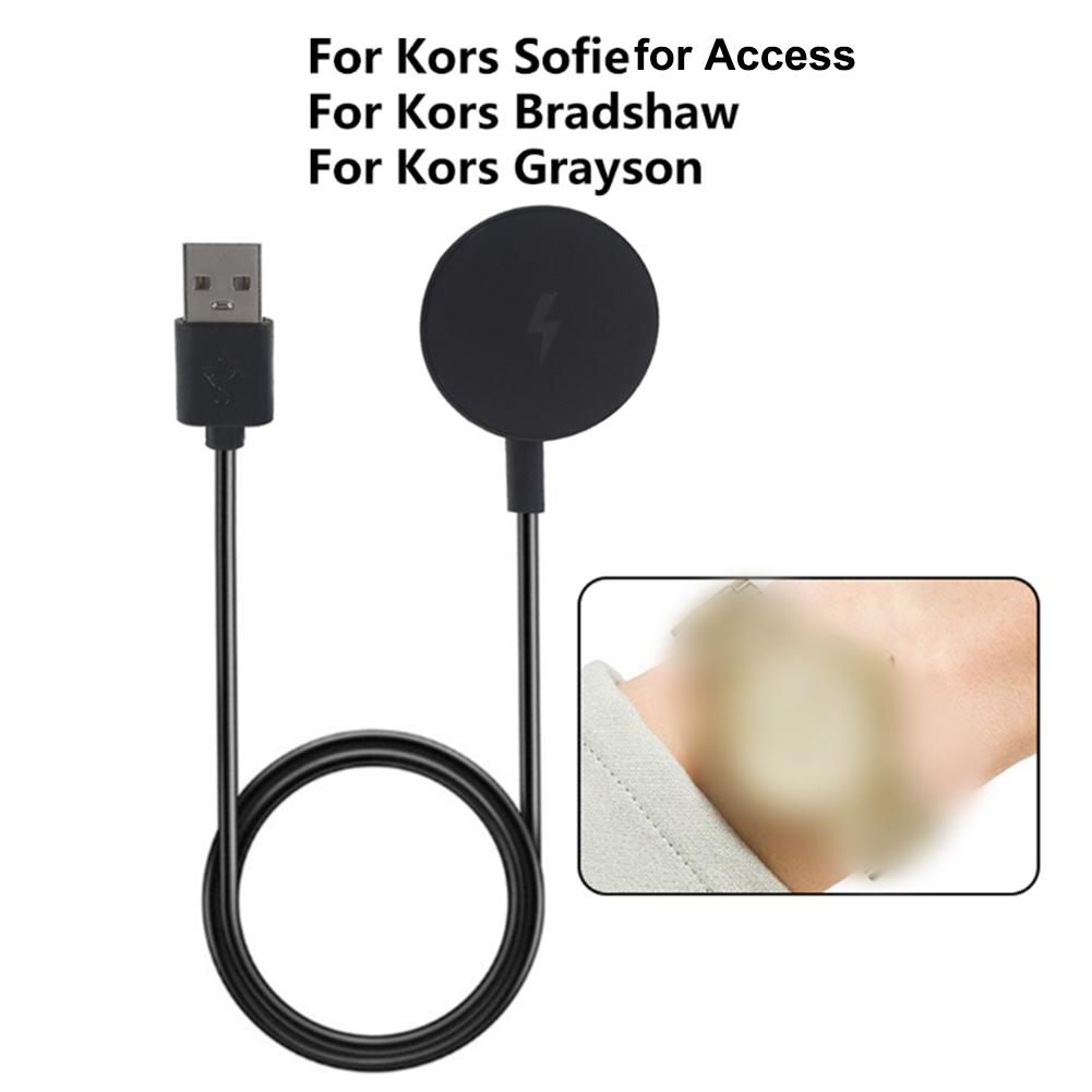 Magnetic Smart Watch Charger For Kors Access Safe Portable Magnetic Dock Charger Adapter Fast Charger For Smart Bracelet