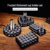 Frosted Retro Acrylic Shot Glass Holder