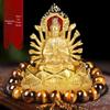Alloy Double-Sided Thousand-Hand Guanyin Dashboard Ornament with Perfume Base