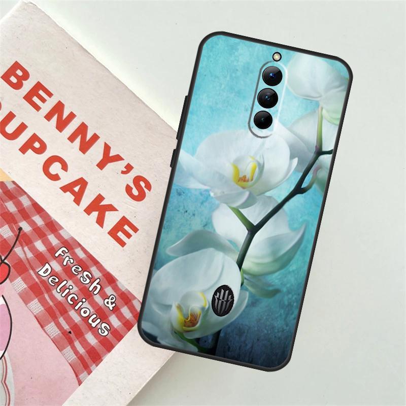 Orchid Flowers Colorful Case For ZTE Nubia Red Magic 8S 8 9 Pro Plus RedMagic 6 6S Pro 7 7S Pro 6R 5S 5G Soft Cover