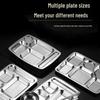Youxia Stainless Steel Divided Lunch Tray
