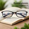 9 Pairs Of Women'S Fashionable Floral Reading Glasses Anti Blue Light Multi-Color Pattern Trendy Style Durable Glasses Set