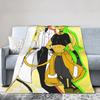 Sprunki Fan Art Flannel Blanket Winter  Warm Soft Throw Blanket for Boy Girl Home Decor Funny Bedspread Sofa Bed Cover