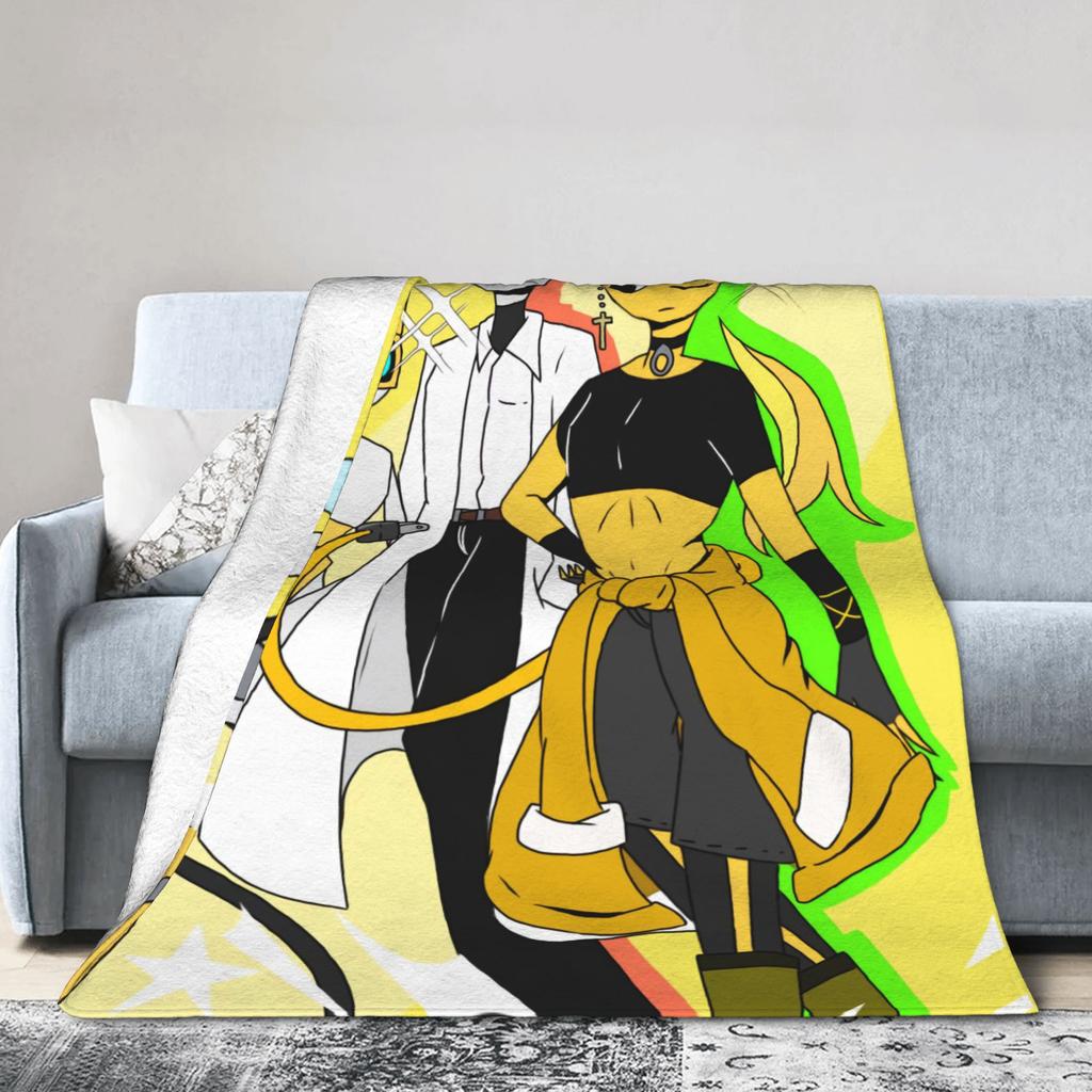 Sprunki Belzhu District Plush Blanket Girls Boys  Flannel Throw Blanket For Couch Chair Sofa Bed Warm Custom Quality Bedspread