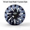 Tesla Model Y Cyclone Hub Caps & 19-Inch Rim Protectors