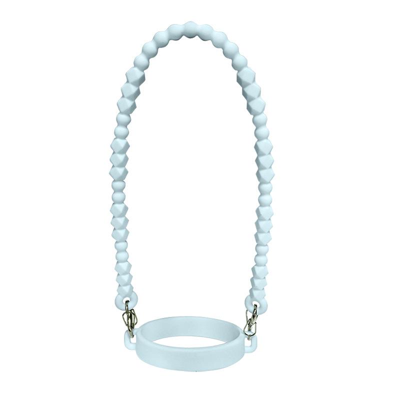 Water Bottle Handle - Soft Silicone Holder Sling Lanyard Fits Most 8-40oz Bottles Cup Holders 5