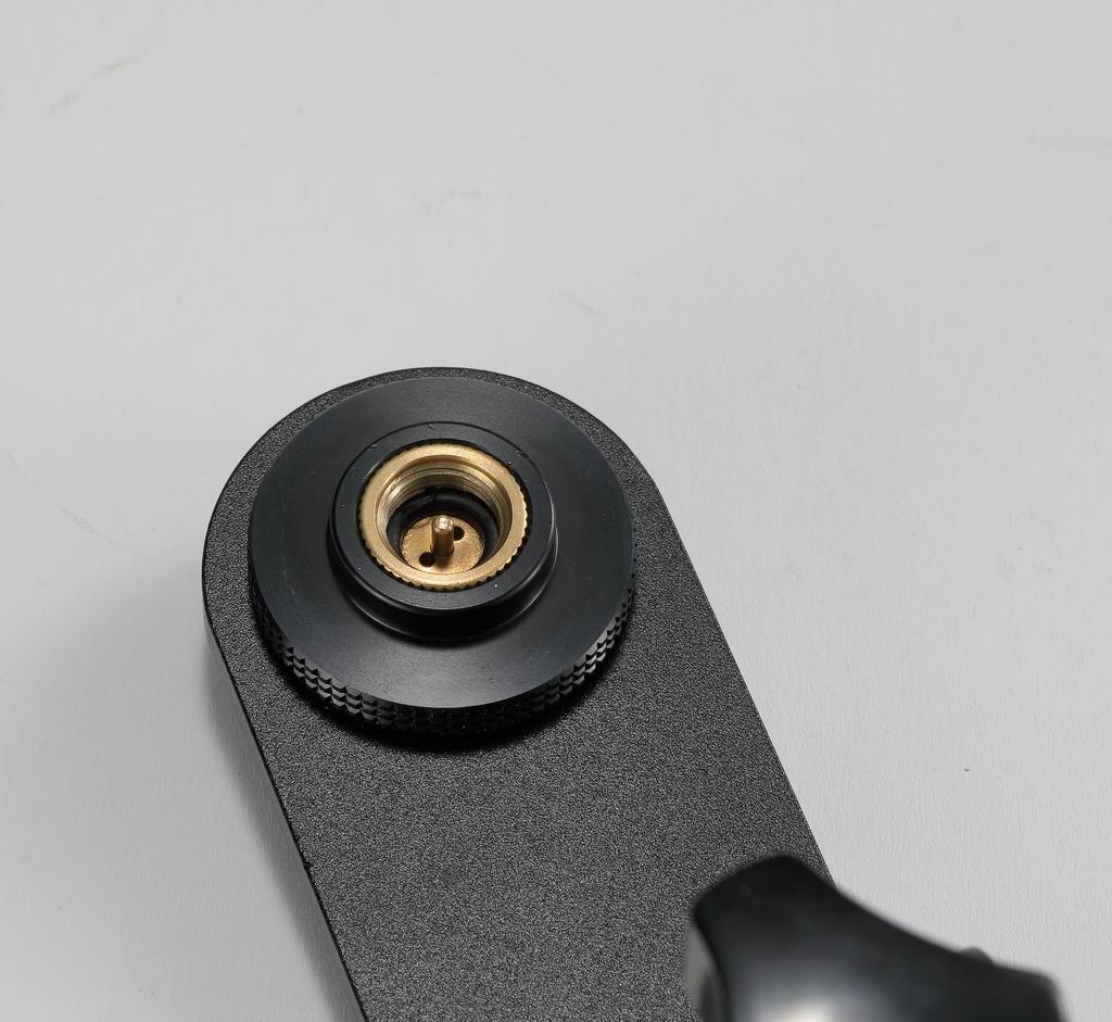 CAMPING MOON Table Clamp, Screw-in Type, for OD Cans, Lantern Pole, Hose Extension, Heat Shield, BKZ18
