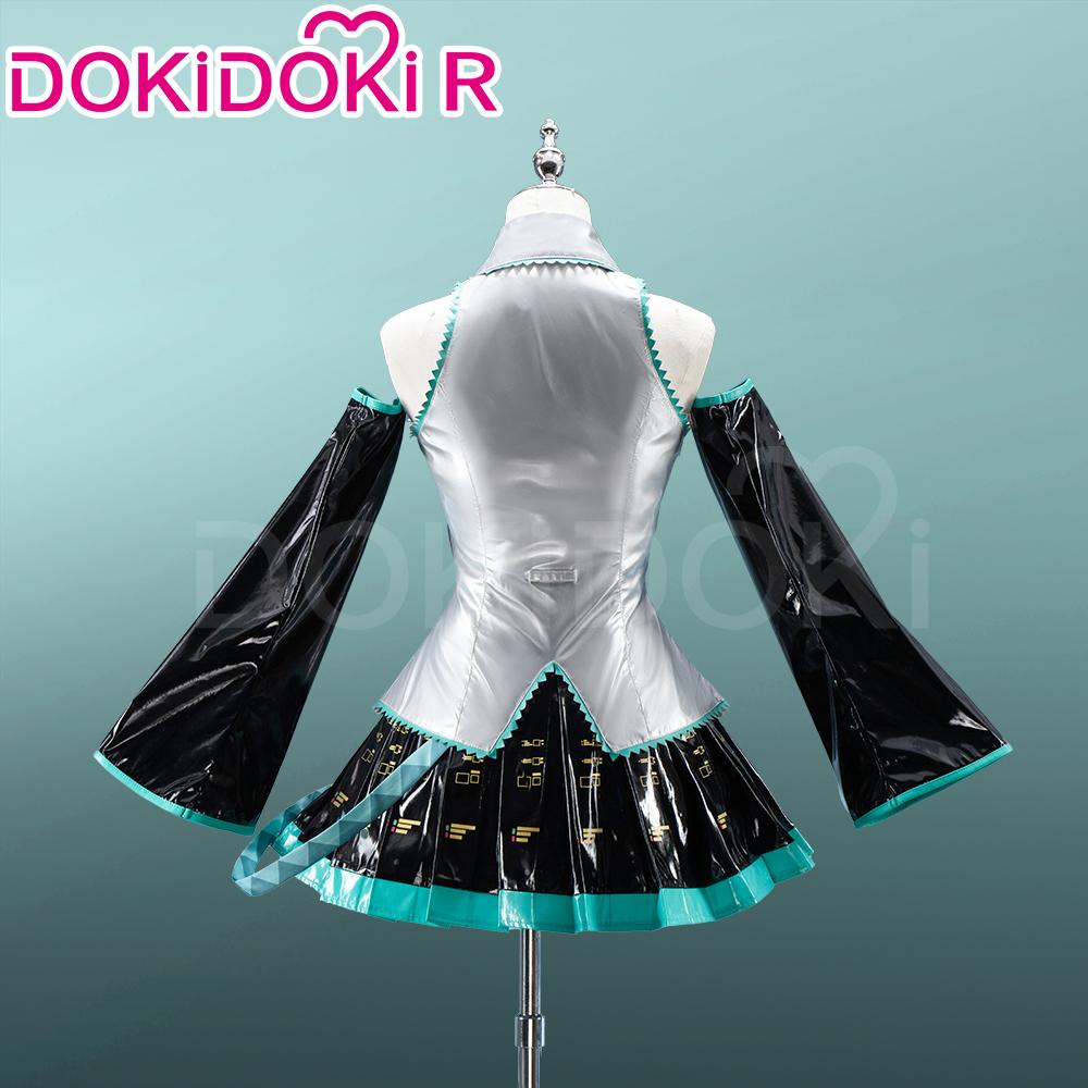 Costume Cosplay Mikuu DokiDoki-R Mikku Cosplay Donna Vestito Corto Carino Costume Halloween Mikuu Cosplay