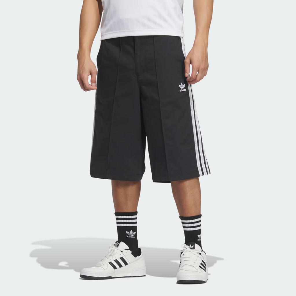 Adidas Originals Bermuda Ss25 Shorts Classic Stripes Loose Fit Sports Shorts Men Shorts KB5429