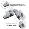 2Pcs Car Led Door Welcome Light Projector Ghost Shadow Lamp For Volvo Polestar 1 2 V60 S90 S60 XC40 XC60 XC90 S80 V40 2020 2021