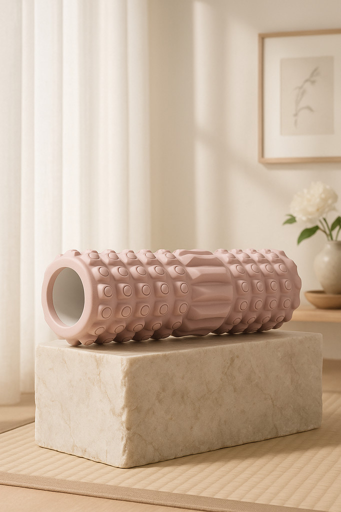 Yoga Foam Roller Multicolor Shaping Foam Massage Roller for Back Body & Legs Muscle Roller for Deep Tissue Muscle Massage & Recovery Yoga Sports