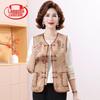 Langsha Women's Chinese-Style Embroidered V-Neck Vest