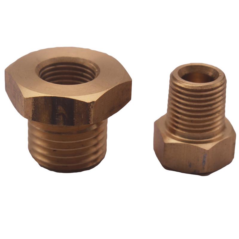 Sump Plug Sensor Adaptor Oil Temperature Gauge Spark Sender Drain Plug Brass