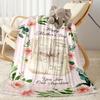 Mother's Love And Sunshine Blanket Suitable for Sofas,travel, Living Rooms Also a Good Gift for Friends and Family Suitable for All Seasons.