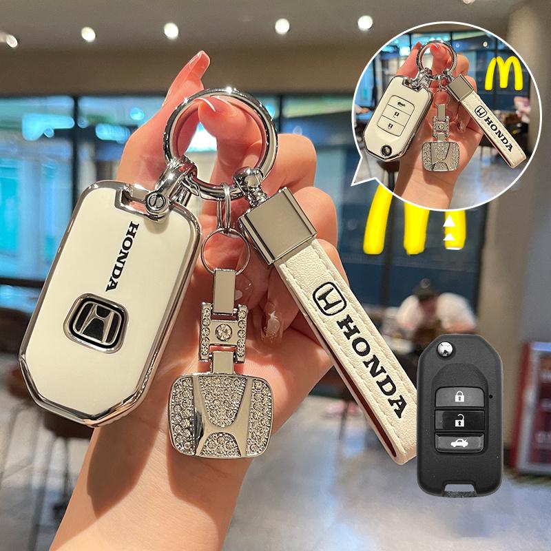 TPU Car modification rear key cover applicable to Honda Hyundai Nissan Infiniti including key pouch CR-V Auto Interior Key Bag egv1