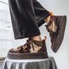 Fashion Original Black High Top Sneakers Men Street Comfortable Suede Men's Skateboard Shoes Fashion Casual Designer Shoes Men Trainers