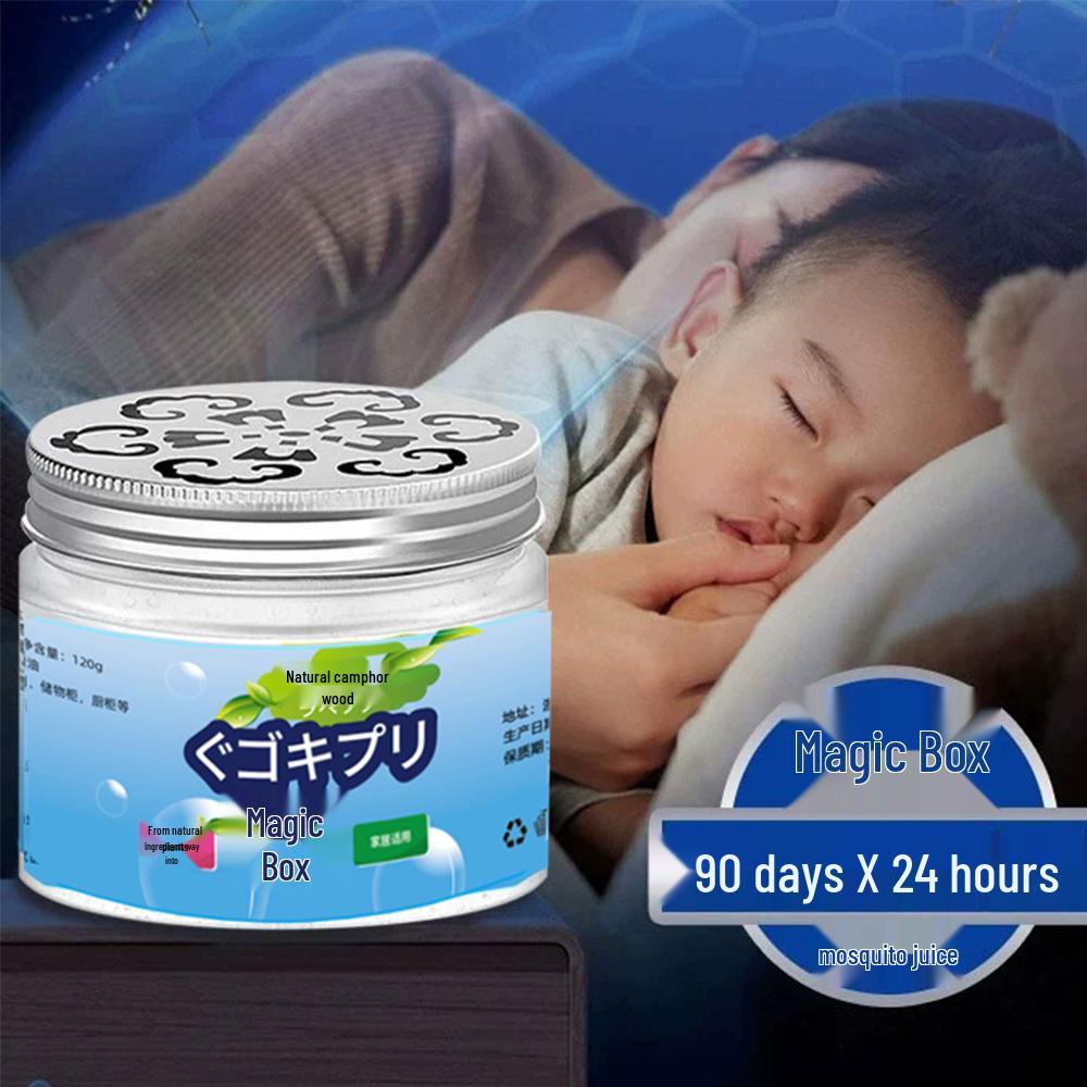 Spot Cockroach Repellent Magic Box - Japanese Plant Essence Gel for Flies & Mosquitoes
