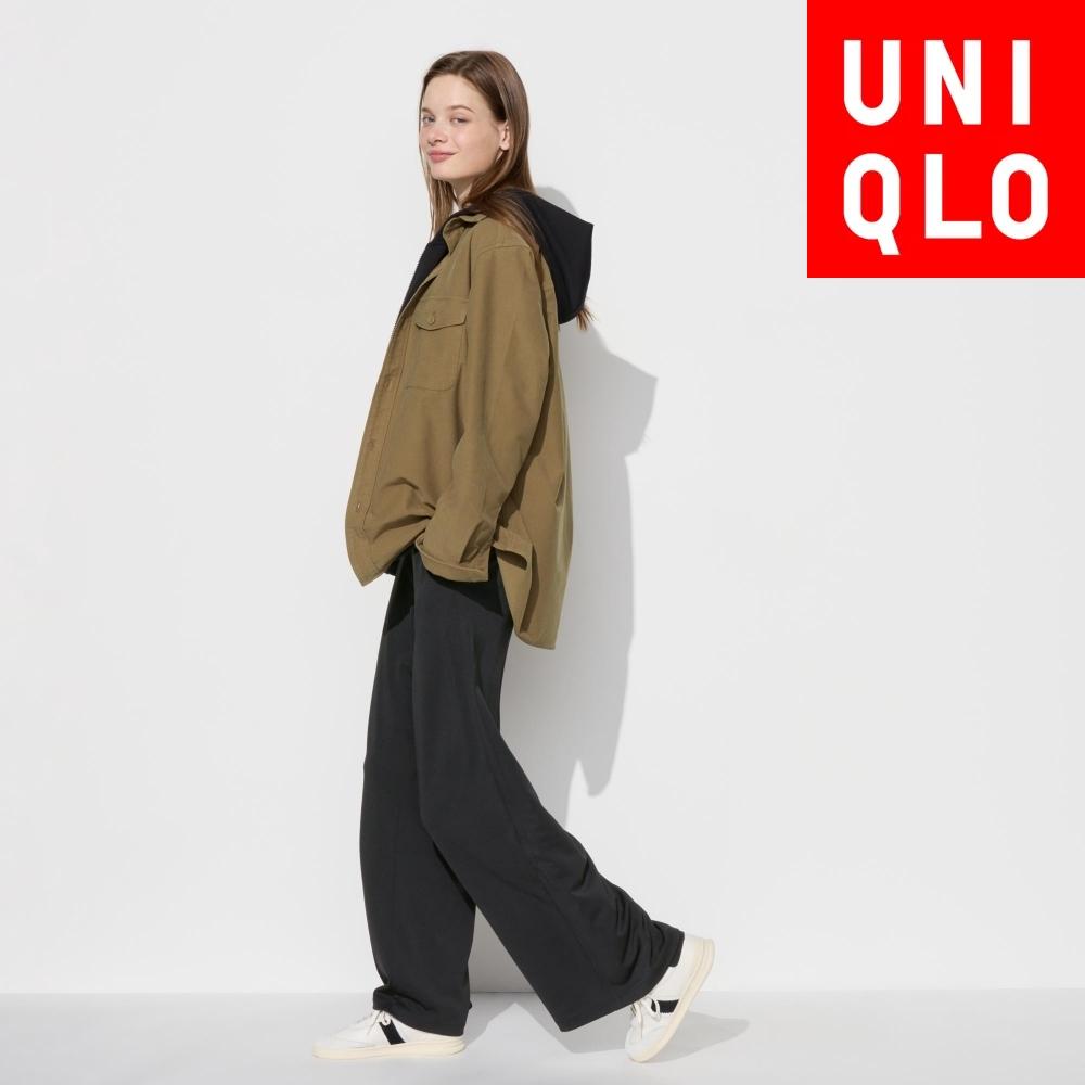 

UNIQLO прямые брюки из креп-джерси, длина по ноге 73, длина 76 см.