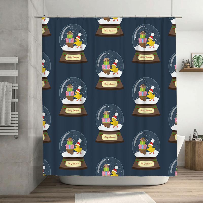

TU Bathroom Shower Curtain Modern Abstract Art Pattern Waterproof Decor Home Textile Washable Fabric Liner 90x180cm35x71in