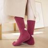 Angora Herzsocken - Kirsche