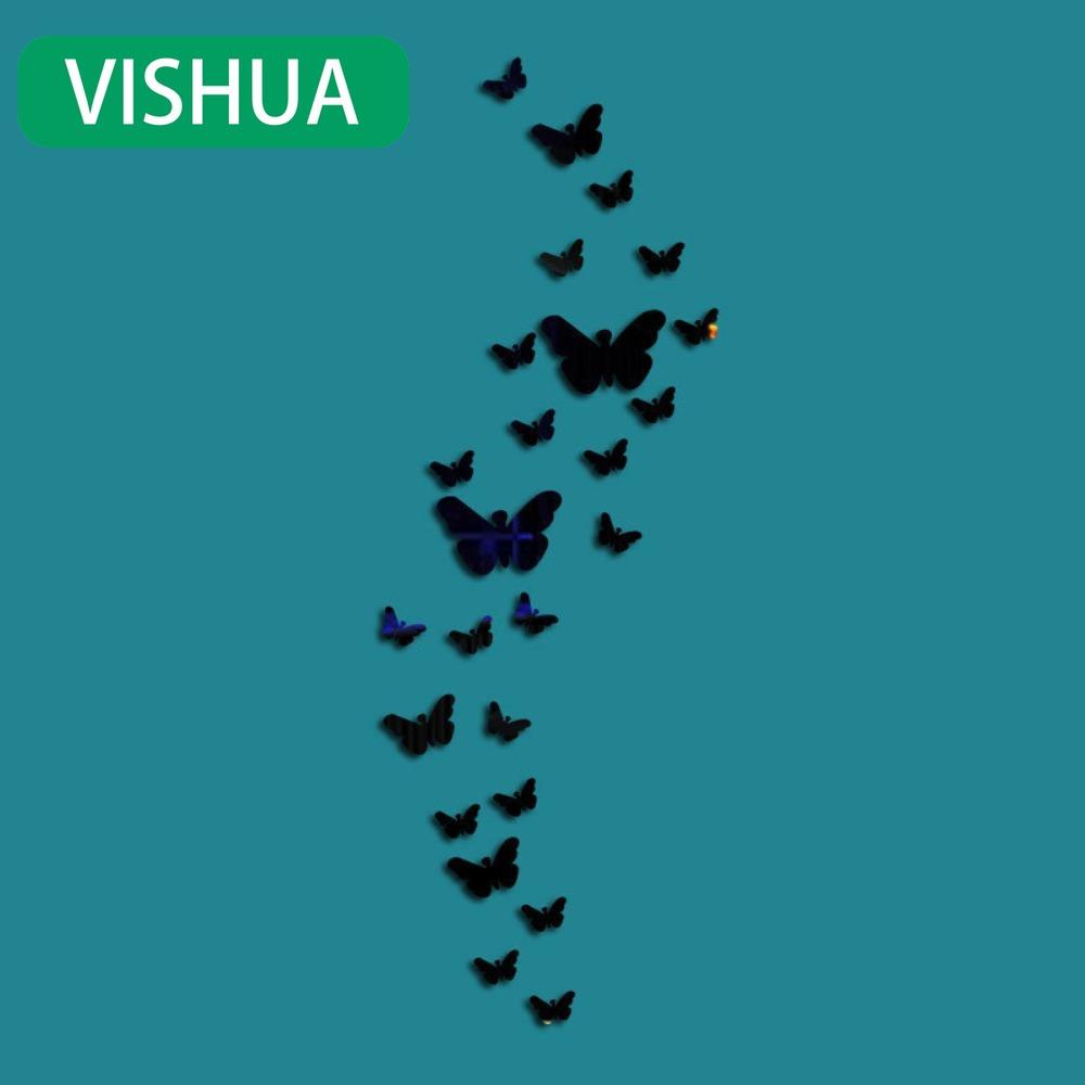 Mirror Decor In The Form of Butterflies