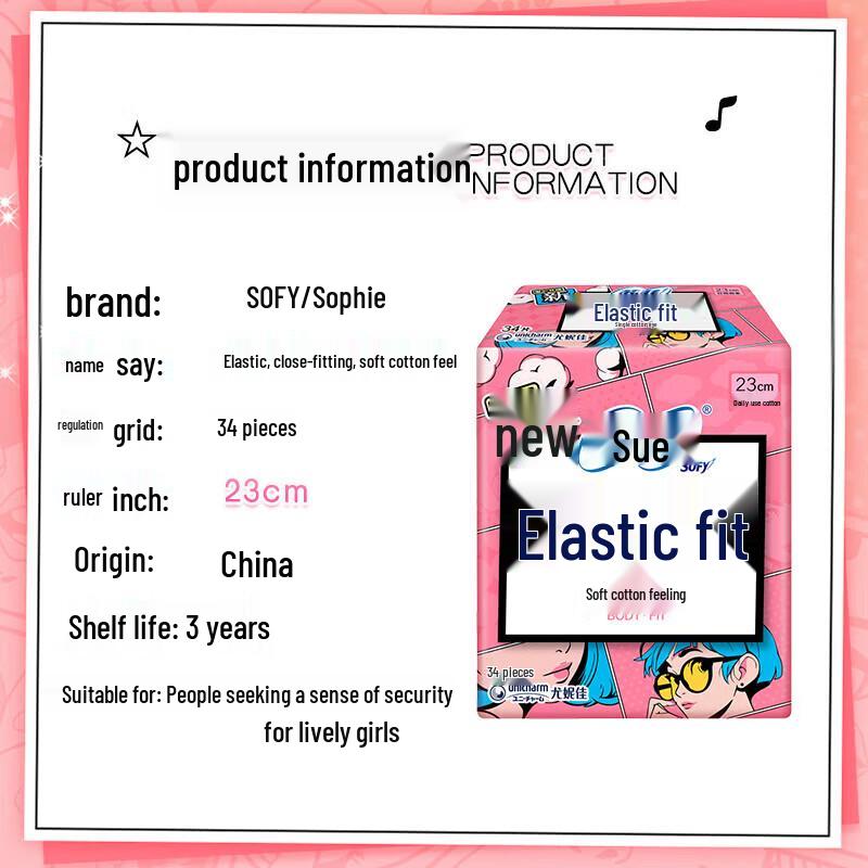 Sofy Elastic Fit Slim Day Sanitary Pads