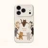 Purrfect Cat Circle No Meow No Life Adorable Graphic Art Film Aesthetic Protective Shockproof Bumper Case Cover For iPhone 13 14 15 16 17 Pro Max Plus