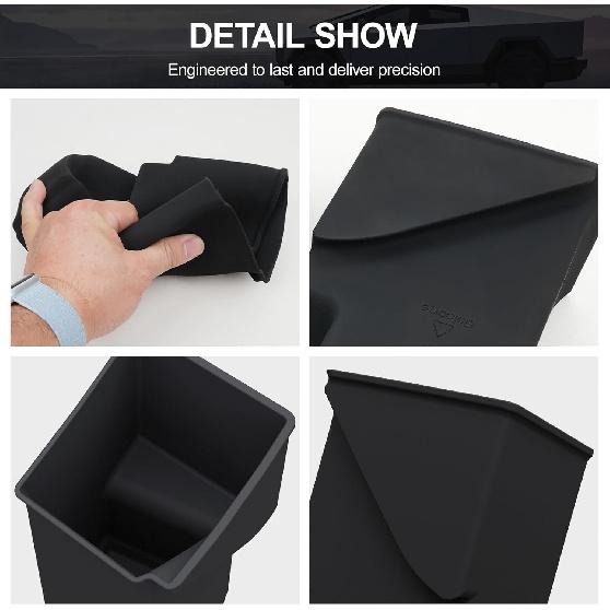 ELECFRESH 2 Compatible with Door Side Trash Can for Package -2025 2026 Ford Explorer,Trash can storage box suitable for Ford Explorer Accessories