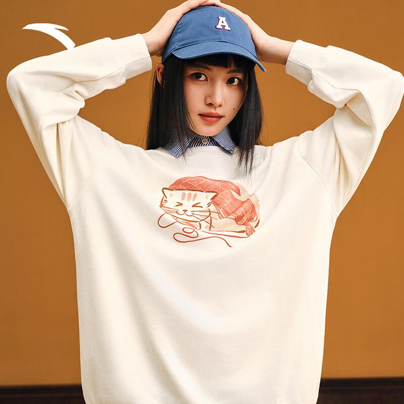 Anta Meow Meow Women s Round Neck Pullover M 3650₽