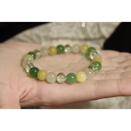 Good Luck And Love Bracelet | Crystal Bracelet For Better Relationship | Healing Crystal Bracelet, Crystals for Happiness, Balancing