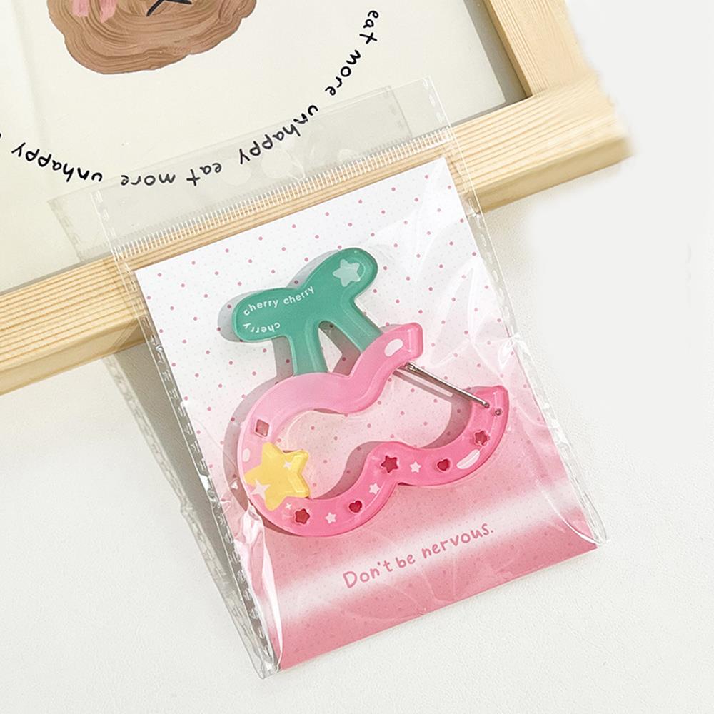 HOT Ins Cute Acrylic Cartoon Keychain Fruit Shape Climbing Button Carabiner Bag Decorative Keychain Bag Pendant Hook Key Hanging вишня