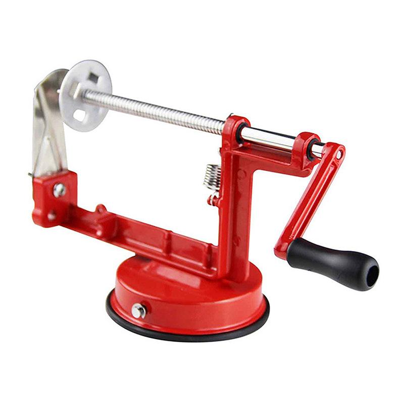 Household Multifunctional Stainless Steel Manual Potato Tower Machine Rotary Potato Chip Machine