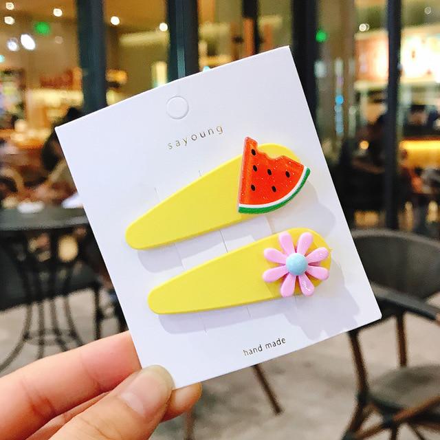 3Pcs/set Knot Rabbit Lovely Beautiful Sweet Headwear Kids Headband Girls Floral Bow Hairband