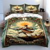Radiant wanderer’s journey Bedding sets Duvet cover sets Duvet covers Pillowcases(1*Duvet Cover 2*Pillowcases without duvet insert)
