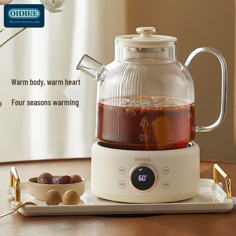 OIDIRE Multi-functional Glass Wellness Kettle CN plug (adapter included)