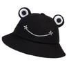 Cartoon Frog Parent-Child Bucket Hat - Adorable Sun Protection with Big Eyes