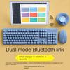 Xinmeng N520 Bluetooth 2.4G Wireless Dual-mode Rechargeable Business Office Keyboard and Mouse Set Is Silent