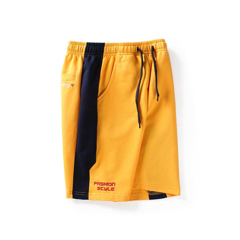 2023 Summer Korean Boys' Contrast Sports Shorts for Kids