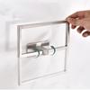 Rust-proof Towel Ring Hangers Ventilation Bathroom Towel Hanger Punch Free Towel Ring  Household