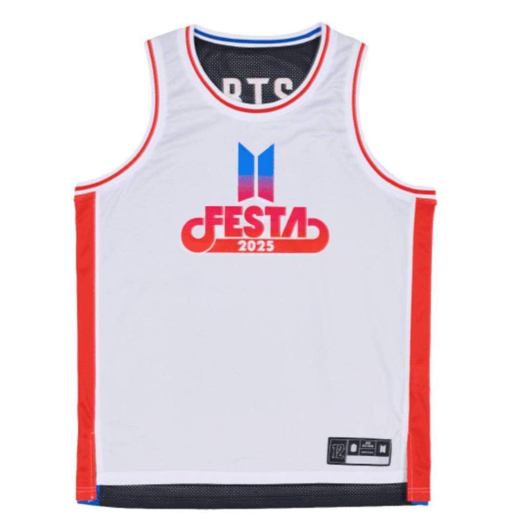 [USED] Same-day Shipping: BTS FESTA 2025 Reversible Basketball Uniform